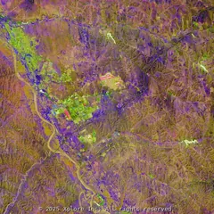 Earth-observation imagery captured by Exobotics missions