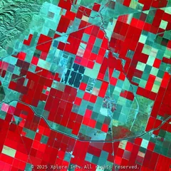 Earth-observation imagery captured by Exobotics missions