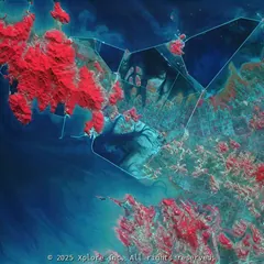 Earth-observation imagery captured by Exobotics missions
