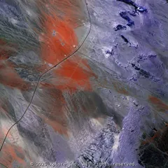 Earth-observation imagery captured by Exobotics missions
